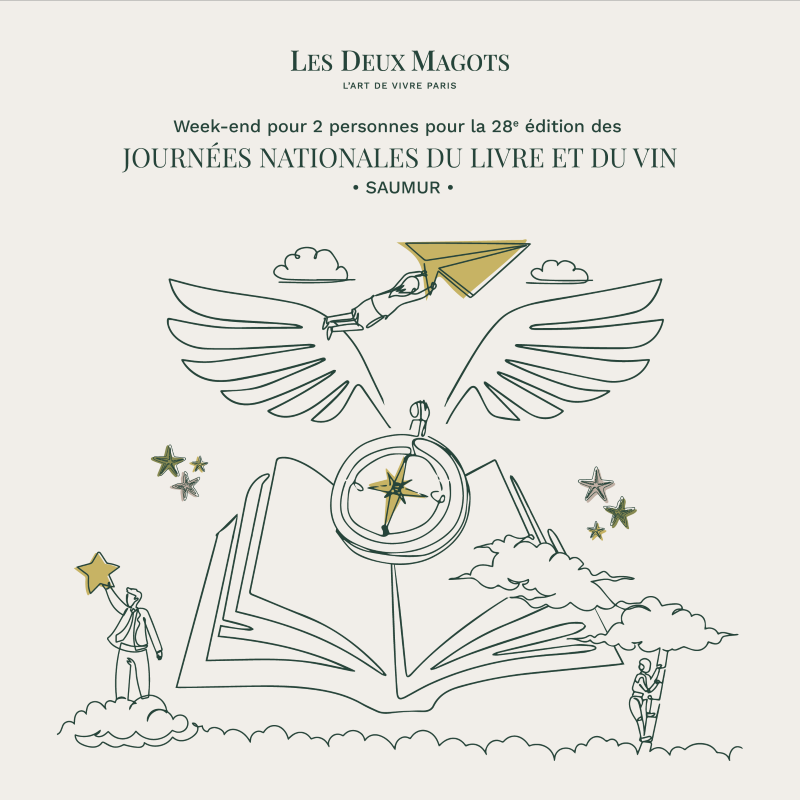 Jeu concours Journées du Livre et du Vin - Saumur