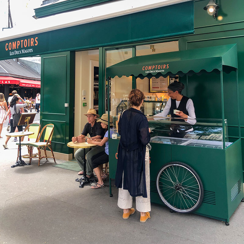 Philippe Faur ice creams and sorbets