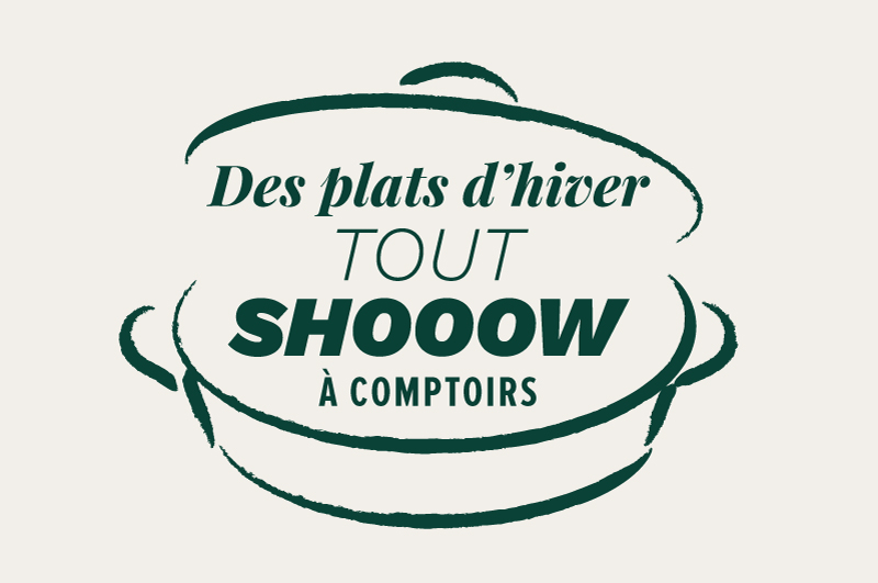 A very shooow winter at Comptoirs Les Deux Magots