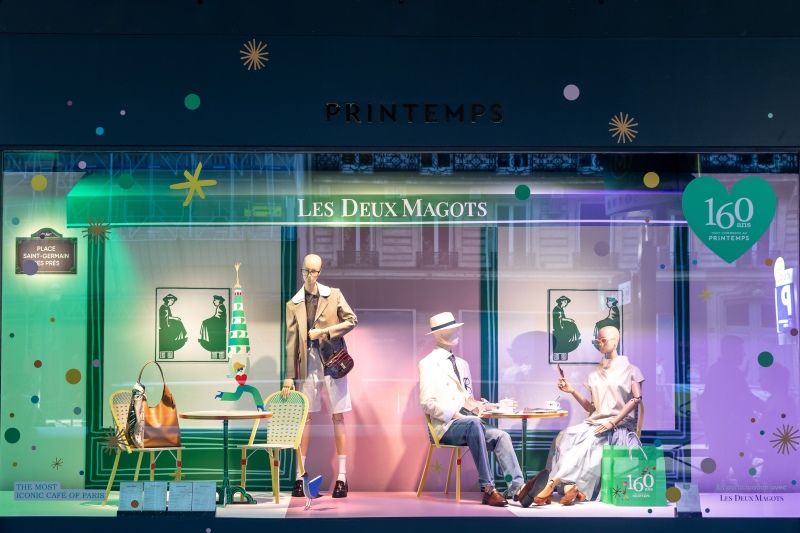 Les Deux Magots au Printemps Haussmann
