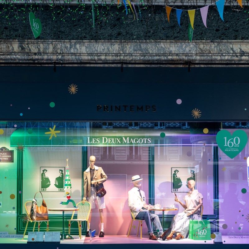Les Deux Magots at Printemps Haussmann